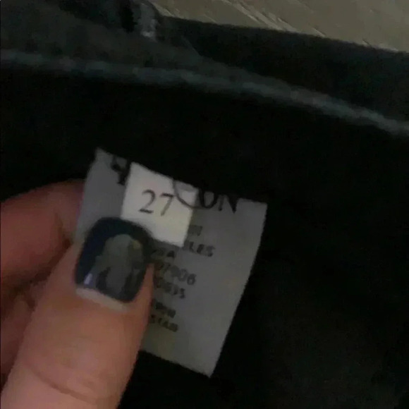 Black‎ Hudson Button Fly  Jeans - Picture 5 of 10